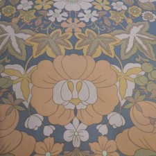 2 rolls 1960s Vintage Wallpaper NOS Novamura ICI The Easy One Chantelle NEW unus