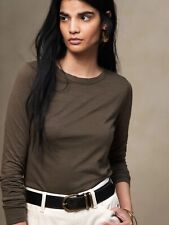 BANANA REPUBLIC Slub Long-Sleeve T-Shirt #817024