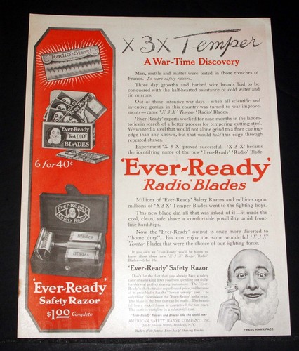 1919 old magazine print - print, ad