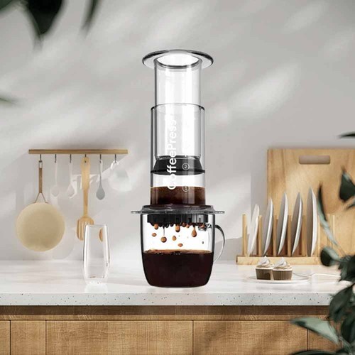 Aeropress clear portable - clear,