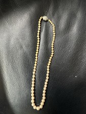 Vintage Faux Pearl Necklace