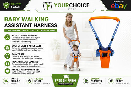 Baby walking harness - walking, safety
