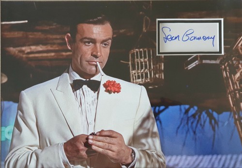 Sean connery signed - connery, 14x10