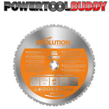 Evolution Rage Orange R355mm x 36TCT Multipurpose Circular Saw Blade