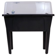 Elevated Greenhouse Garden Bed