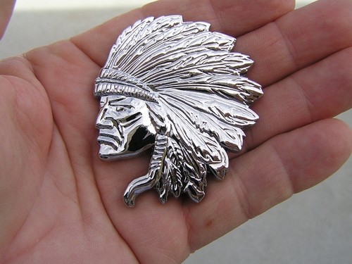 Indian chief car badge fits - badge,