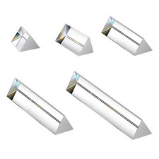 Clear K9 Crystal Triangular