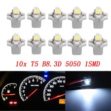 10PC T5 B8.3D 5050 1SMD LED