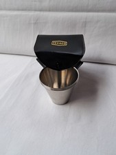 Metal Steel Vintage Texaco  Shot Glasses In A Box