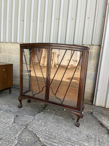 Art deco mahogany display - art,