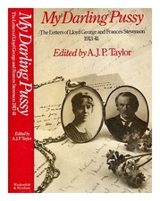 Lloyd George, DAVID (1863-1945) My darling Pussy : the letters of Lloyd George a