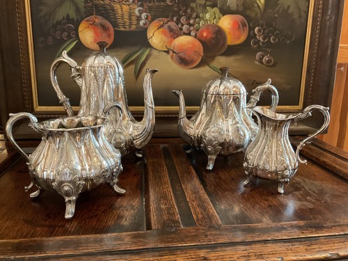 Antique 19thc silver - silver, plated