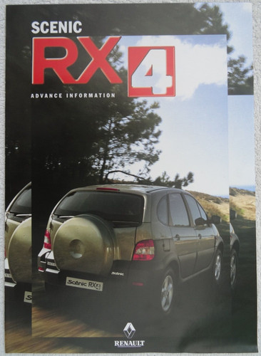 Renault scenic rx4 pre launch - renault,