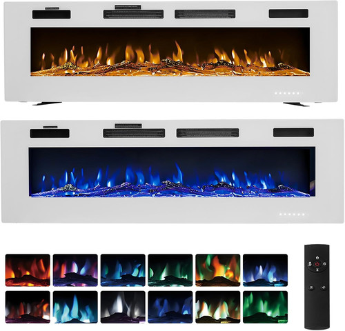 Inch electric fire - 50/60,