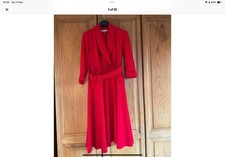 Kate Cooper Ladies Gorgeous Red Fit & Flare Occasion Dress Sz 12