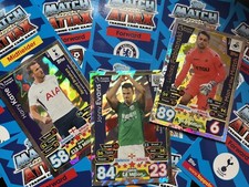 Match Attax Extra 2017/18 Momments Breakers Man Match Hat Trick 100 Club Cards