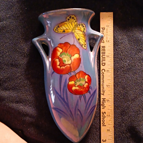 Hand painted glossy ceramic - glossy,