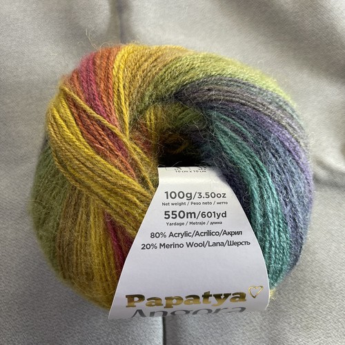 Papatya angora batik yarn - papatya,