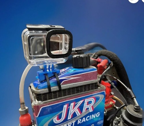 Rotax max radiator - rotax, gopro