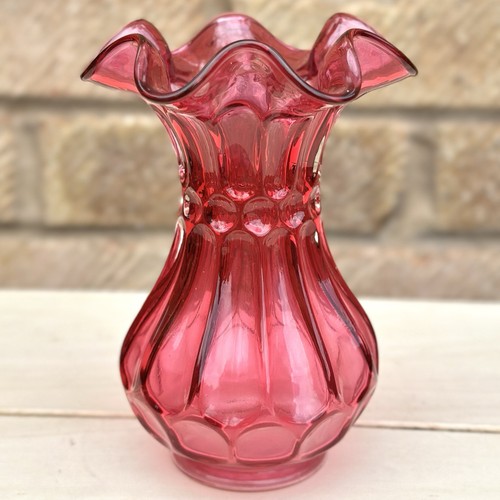 Fenton country cranberry dot - dot, &