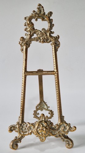 Ornate vintage solid brass - ornate,