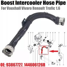 Boost Intercooler Hose Pipe For Vauxhall Vivaro Renault Trafic 1.6 93867727 UK