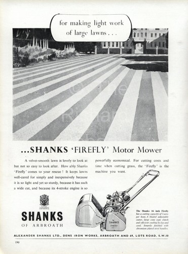 Original 1953 advert for