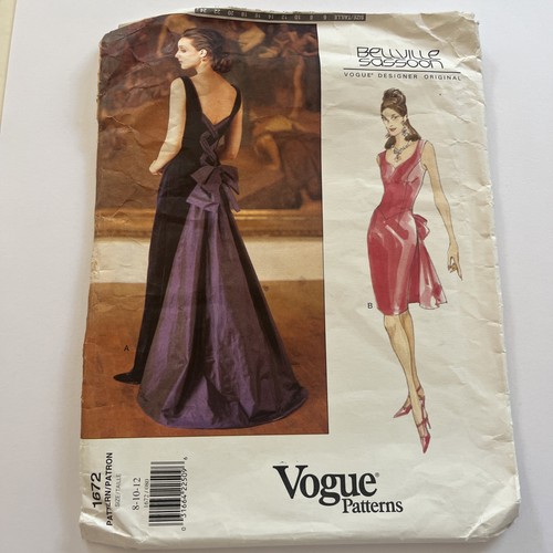 Vogue dress sewing pattern - dress,