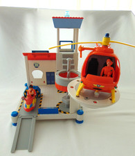 FIREMAN SAM OCEAN RESCUE PLAYSET WITH JET SKI, HELICOPTER & 2 FIGURES