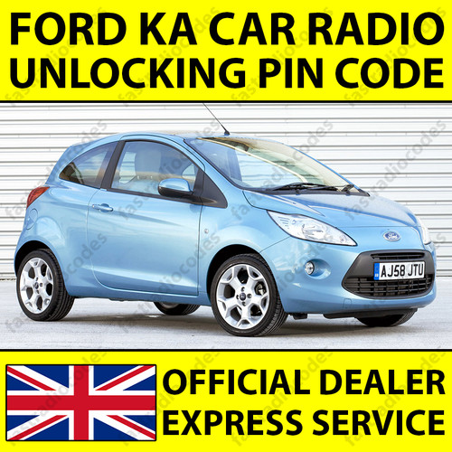 Ford radio unlocking pin - ka,
