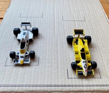 Collection of 2 1:55 Scale 1980's Polistil F1 Racing Cars