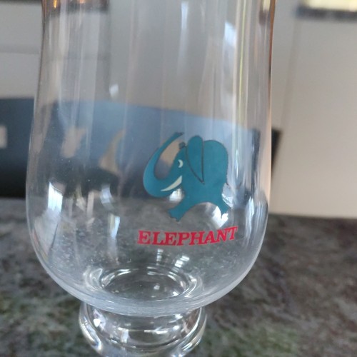 Elephant piece clear glass - 1,