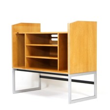 Retro Vintage Danish Bang & Olufsen Hi Fi  Cabinet Vinyl Storage Oak 1960s 70s