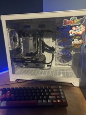 Desktop PC Gaming White Case