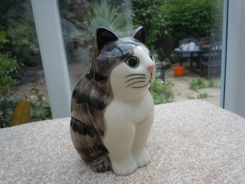 Quail pottery ceramic - ceramic, cat