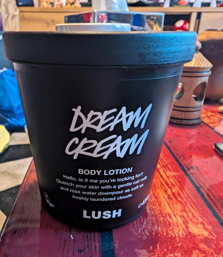 Lush dream cream body lotion - body,