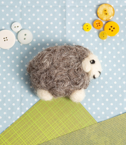 Herdwick sheep needle felting - sheep,