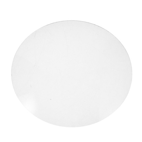 Clear dome clock front - clear,