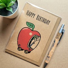 Richard Scarry Birthday Card - Lowly Worm 90s Cartoon TV show Birthday Card