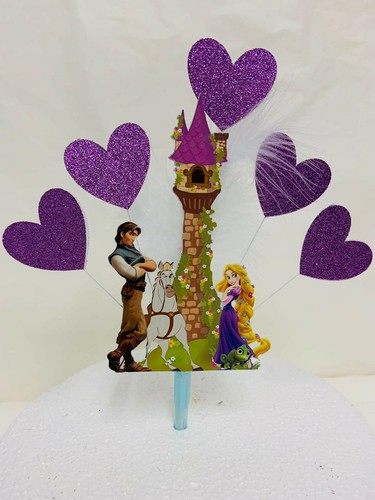 Rapunzel tangles cake topper - rapunzel,