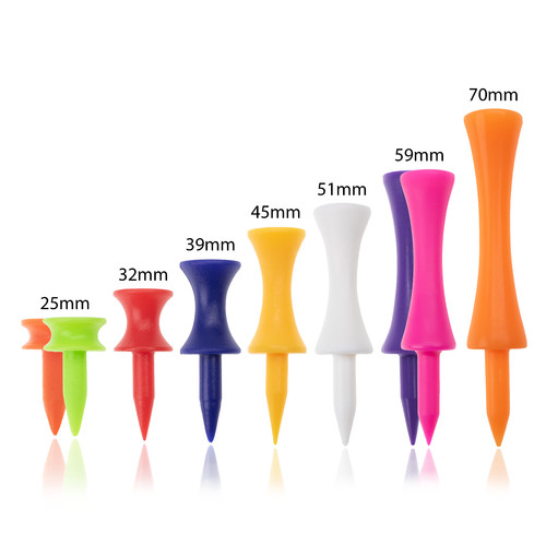 Plastic castle golf tees - golf,