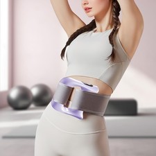 with Belt Massage Ring Intelligent Belly Vibrating Belt For Fat Burning Purple