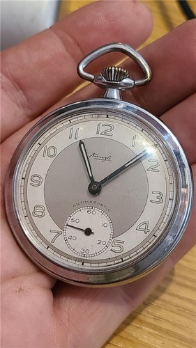 Vintage kienzle pocket watch - vintage,