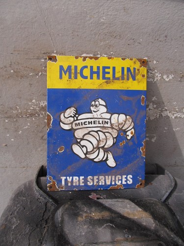 Enamel michelin tyre service - enamel,
