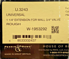 Perrin & Rowe U.3243 | 1-1/4"