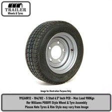 195/60R12 104/102 12" Trailer