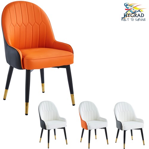2pcs dining chairs set leather - dining,