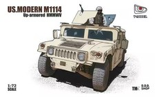 1/72 Scale US M1114 Humvee