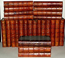 25x Waverley Novels, Sir Walter Scott, HB 1892-1894, (1904) - Illustrated