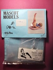 Mascot models TR 1 Tim Richards 90mm White Metal Girl Figures
